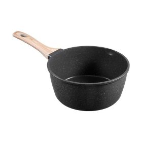 Multipurpose Cooking Sauce Pot with Handle for Household Or Commercial (Color: As pic show, Capacity: 2.5 QT)